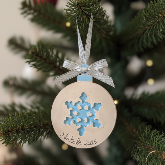 Fiocco di Neve - Addobbo Natalizio