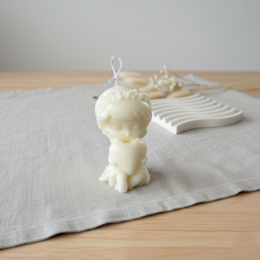 Candela decorativa Piccolo Incanto in cera di soia naturale per home decor